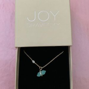 Joy Dravecky jade necklace